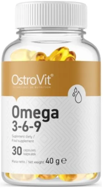 Omega 3-6-9, 30 capsule, OstroVit