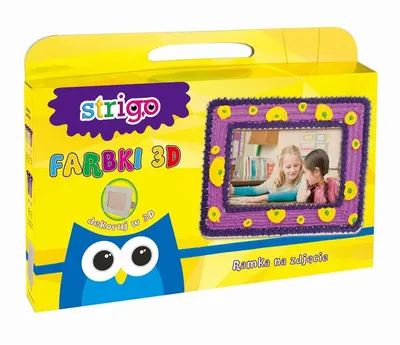 Set creativ - Ramo foto cu vopsea 3D