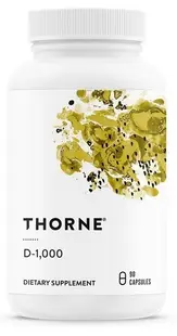 D-1000, 1000 IU, 90 capsule, Thorne