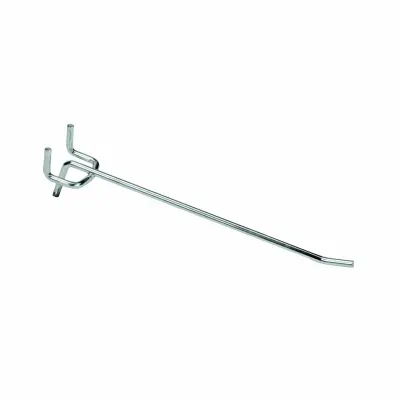 Carlig metalic simplu pentru raft depozitare, lungime 200 mm