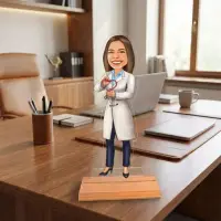 Caricatura pentru Doctorita - Statueta Personalizata tip Trofeu