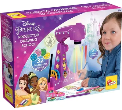 Set de joacă Lisciani Giochi - Proiector de desen, prințese