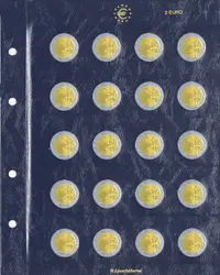 Umplutură pentru album Leuchtturm1917 Vista – Pentru 2 monede euro