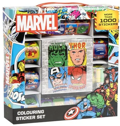 Set stickere Cerda Marvel - 1000 buc