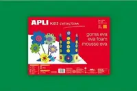 Spuma EVA Apli - 60 х 40 cm, verde inchis, 1 coala