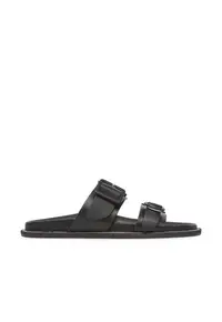 Slapi dama - SA28172C0MTCS000 - Piele naturala - Negru