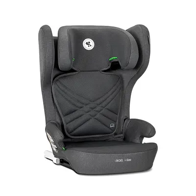 Scaun auto pentru copii Lorelli Rigel Grey i-Size, isofix, pliabil pentru depozitare usoara, tetiera reglabila, 3 ani-12 ani, 100-150 cm