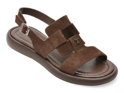 Sandale GRYXX maro, 1766259, din piele intoarsa