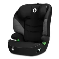 Scaun auto, Lionelo, Lars i-Size, Cu tetiera reglabila in 10 pozitii, Cu pozitionare spre sensul de mers, 15-36 Kg, 100-150 cm, Conform cu standardul european de securitate ECE R129/03, Negru/Gri
