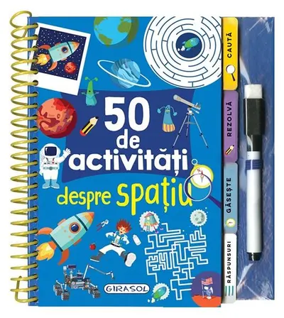 50 de activități despre spațiu - Hardcover - ***