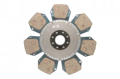 Disc Ambreiaj Ceramica (350mm; 7) Potrivit Deutz Fahr Agrosun, Agrotrac; Huerlimann H; Lamborghini 1000, 900, R; Same Galaxy, Hercules, Jaguar, Laser, Leopard, Taurus 100.6pa-105.6pt
