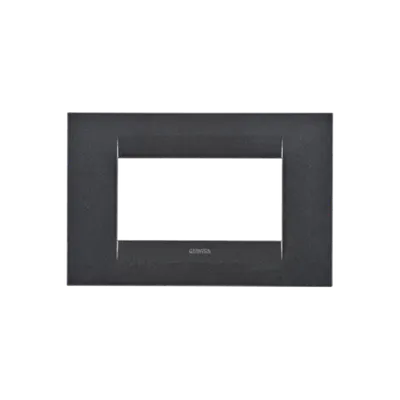 Ornament Geo - in Varnished Technopolymer- 4 Module- Slate - Chorus
