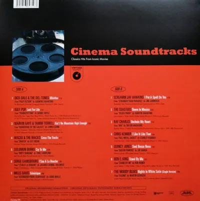 Cinema Soundtracks - Classic Hits From Iconic Movies - Vinyl