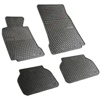 Set covorase auto din cauciuc Bmw Seria 5 E39 1995-2004, presuri FROGUM, negre, 4 buc.