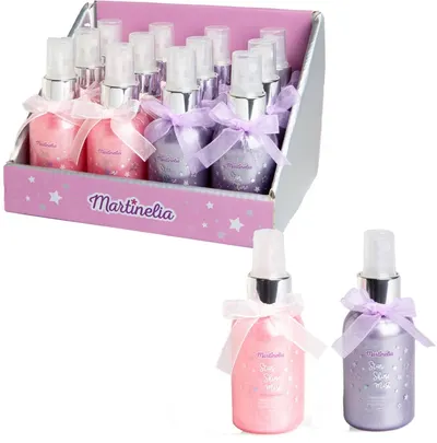 Apă de toaletă pentru copii cu strălucire Martinelia - Sortiment, 60 ml