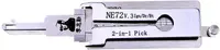 Decodor auto Lishi NE72 2 in 1 pick pentru chei Citroen Peugeot Renault 206 207, lama NE72