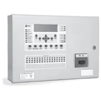 Centrala de incendiu cu 4 bucle Kentec ENSH63164 14P* cu 16 LED-uri de zona, montaj ingropat, cu imprimanta si cheie de activare
