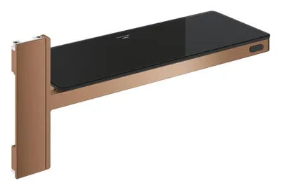 Raft sistem dus Grohe SPA Aqua Pure, 231 x 91 mm, metal/acril, mat, cupru, 101677DL00