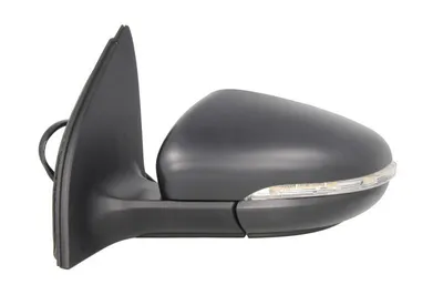 Oglinda stanga potrivit VW GOLF 2008-2013 - electrica, asferic, incalzita, crom