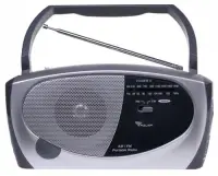 Radio Portabil Azusa URZ2038 (Argintiu)