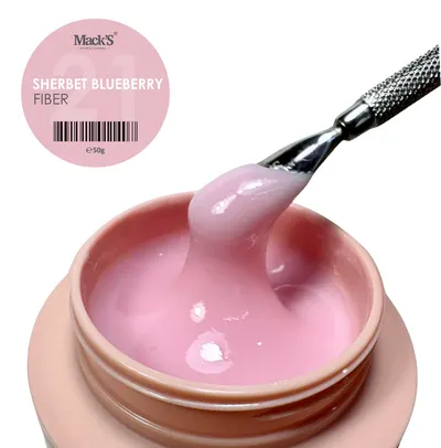 Gel Uv Constructie Fiber Sherbet Blueberry 21 Mack's 15g