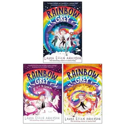 Rainbow Grey Series 3 Book Collection, Laura Ellen Ande
