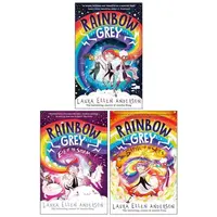 Rainbow Grey Series 3 Book Collection, Laura Ellen Ande
