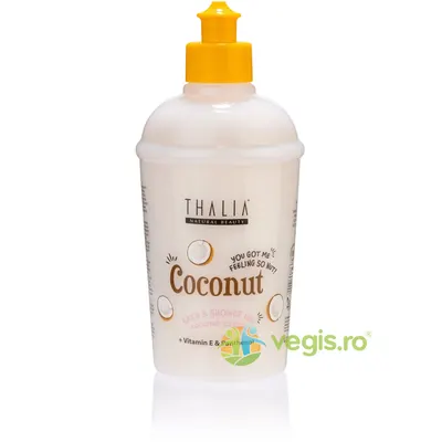 Gel de Dus cu Extract de Cocos + Vitamina E + Pantenol You Got Me Feeling so Nut 400ml