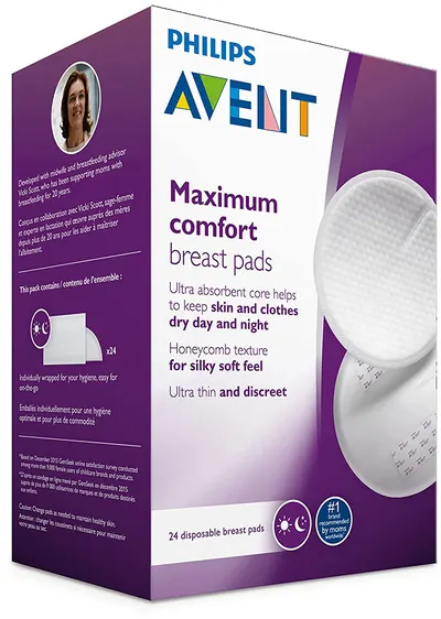 Tampoane de san de unica folosinta Philips Avent - 100 buc