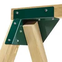 Coltar universal pentru construirea leaganelor, din otel, pentru grinzi patrate de 7-12.5 cm, KBT 827.020.002.001