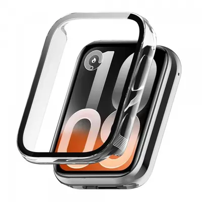 Husa Techsuit Defense360 Pro pentru Xiaomi Smart Band 10 Pro, Transparenta