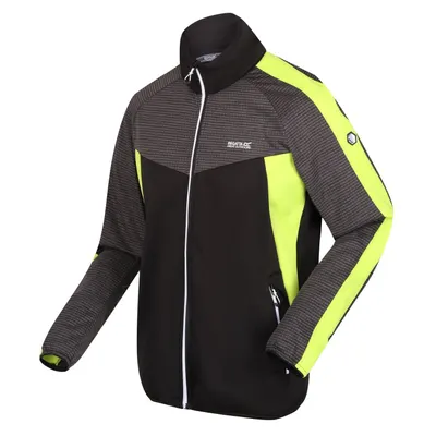 Hanorac pentru bărbați Regatta Men Yare Vi Extol Stretch Softshell Jacket Negru