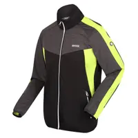 Hanorac pentru bărbați Regatta Men Yare Vi Extol Stretch Softshell Jacket Negru