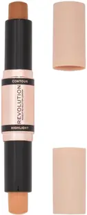 Makeup Revolution Contur și iluminator tip stick, Dark, 2 x 4.3 g