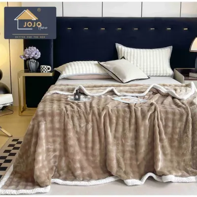 Patura CoCoLiNo, Jojo Home, 200x230cm, tip Blanita Wave, Bej