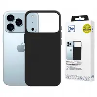 Husa MagSafe pentru Apple iPhone 17 Pro, 3MK, Hardy, Neagra