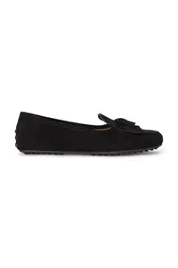 Lauren Ralph Lauren mocasini pentru femei din piele întoarsă Tayte Klt