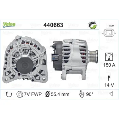 Generator/alternator VALEO 440663
