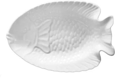 Farfurie de pește Gural Porselen - 24 cm, în relief