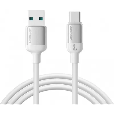 Cablu Date si Incarcare USB-A - USB-C Joyroom S-A62 Lively, 18W, 1.2m, Alb