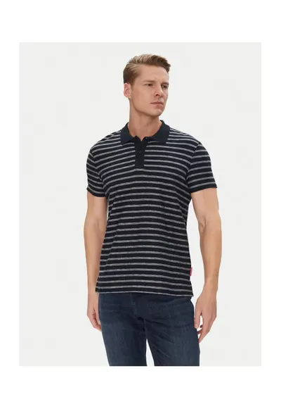 Tricou polo barbati Joop Jeans - 10019359 30045759 - Bumbac - Bleumarin - Bleumarin