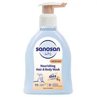 Gel nutritiv de curatare pentru par si corp, Sanosan | 200 ml