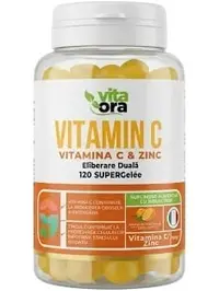 Vitamina C si Zinc Adulti, 120 jeleuri, Vita Ora