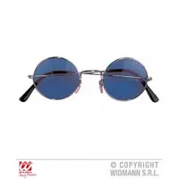 Ochelari hippie albastri Widmann Italia 67327