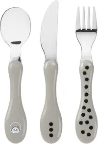 Set de tacâmuri din 3 piese Lassig - Little Chums, Cat