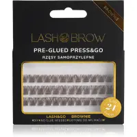 Lash Brow Press&Go Self-Adhesive Eyelashes gene false smocuri autoadezive Party Fever Brownie 1 buc