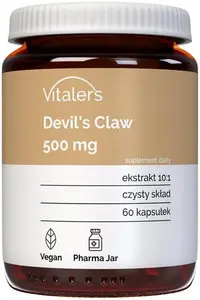 Vitaler's Gheara Diavolului, 500 mg, 60 capsule