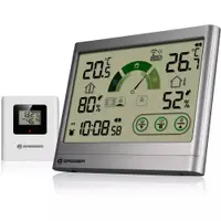 Statie meteo Bresser VentAir H 7007403, termometru, higrometru, senzor pentru calitatea aerului
