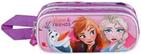 Penar școlar 3D Karactermania Frozen 2 - Friends, 2 fermoare