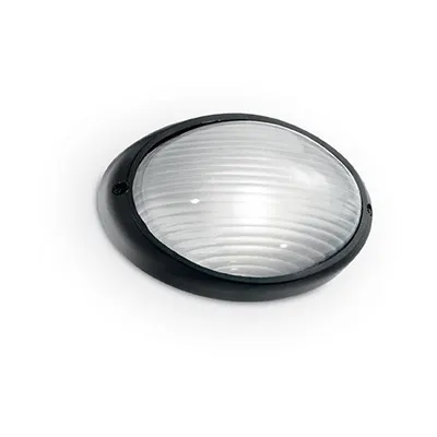 Aplica de exterior Mike mare, 1 bec, dulie E27, L:320 mm, H:205 mm, Negru